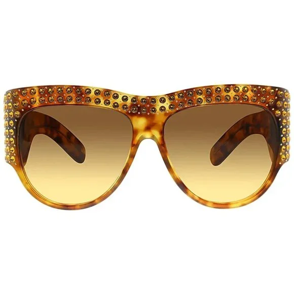 GUCCI HOLLYWOOD FOREVER GG0144S 56MM SUNGLASSES - Picture 2 of 9